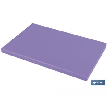 Tabla de corte morado 30x20x1,5 cm. modelo Bresa