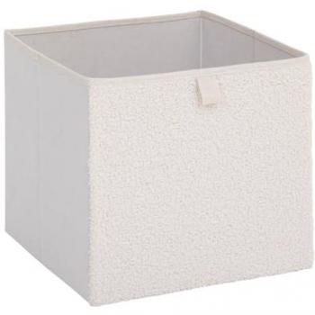 Boîte de rangement mix n modul bouclette blanc 31x31cm
