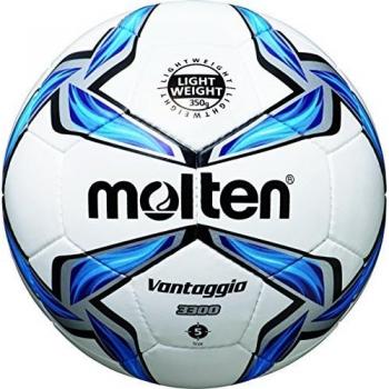 Molten Kids' Football Ball F5V3335, White/Blue/Silver, 5