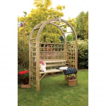Montebello Wooden Arbour 2138x1420x600mm