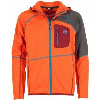 Ternua ® Rager Sudadera, Niños, Orange Red/Whales Grey, 12