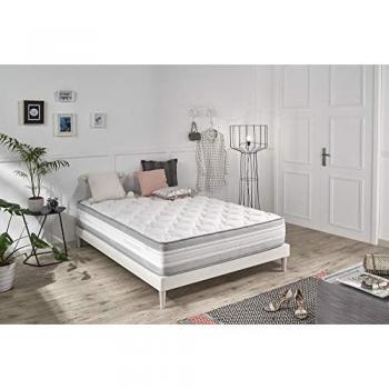 Colchón Viscoelástico Luxury Turmalina 67,5x190 cm - Altura 25 cm +/-2 con 4 cm de Viscoelástica + Supersoft