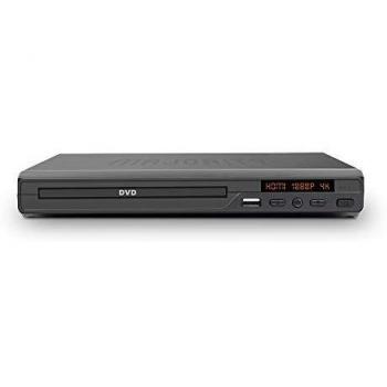 MAJORITY Scholars Compact DVD Player, Small DVD Player with HDMI Output & RCA Audio Cable for TV, Multi Region 1/2/3/4/5/6, USB port, Remote Control, DivX