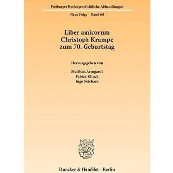 Liber amicorum Christoph Krampe zum 70. Geburtstag.