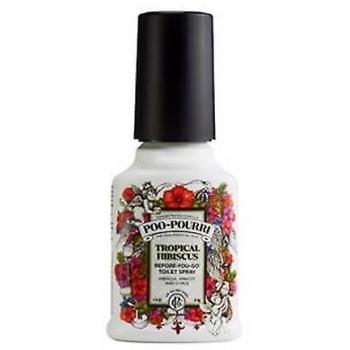 Tropical Hibiscus Toilet Spray 59ml - Bathroom Odor Eliminator and Air Freshener