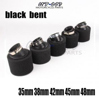 Universal Black Foam Air Filter Cleaner for 35mm to 48mm Scooters and Motorcycles