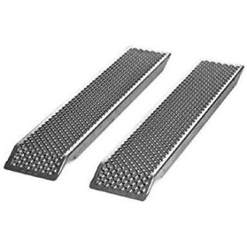 Universal 505699041 Rampe de chargement 1,5 m pour tracteur, Gris