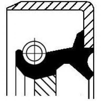 Corteco 19035132B Anello Tenuta per Differenziale