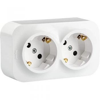 Base de Corriente Legrand Forix 782437/ 2 Tomas de corriente