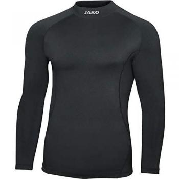 Maillot Jako à Col Relevé Hiver Unisexe Noir Taille L