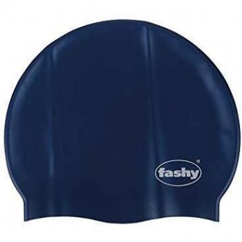 Fashy Unisex Badehaube Silikon, marine, Einheitsgröße