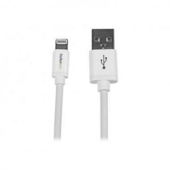 StarTech.com 2m White Apple Lightning to USB Cable for iPhone / iPod / iPad - MFi Certified