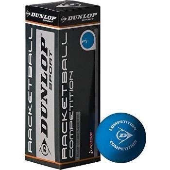 Dunlop Racketball 3 Ball Box Competition Balls For Beginners & Improvers rrp£12