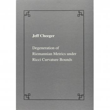 Degeneration of riemannian metrics under Ricci curvature bounds