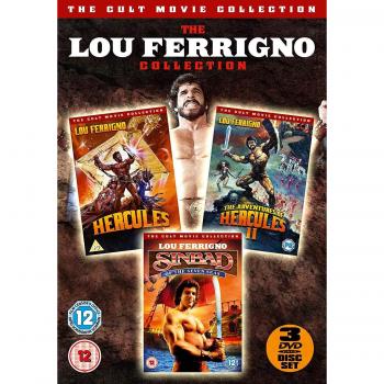 Lou Ferrigno - Hercules / Dobrodružství Herkula II / Sindibád ze sedmi moří DVD - Kolekce kultovních filmů Loua Ferrigna [DVD]
