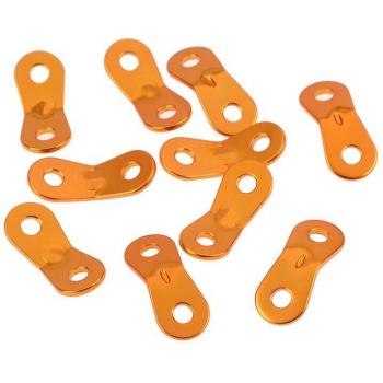 10Pcs Outdoor Aluminum Alloy Tent Guy Line Rope Tensioners