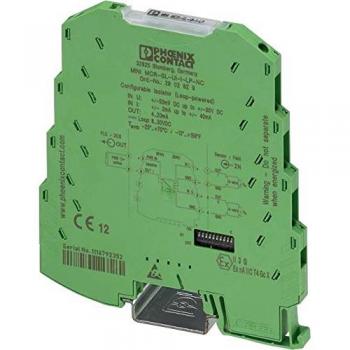 Phoenix Contact Mini Signal Conditioner 2902829, Galvanic Isolation Amplifier, Configurable Input 0-40 mA, Power Supply 8-30V DC