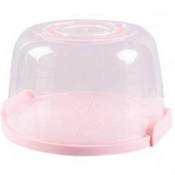 Portable Unique Waterproof Lightweight Plastic Cake Box for Carrying Dessert Tools