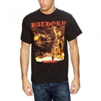 Camiseta Masculina Bathory - Hammerheart - Preto - Tamanho Médio