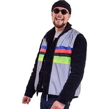gofluo. - Darkchamp reflective vest - reflective vest - visible vest - visible in the dark for hiking