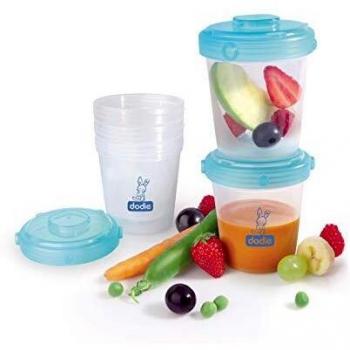 Dodie – 6 botes de conserva para comida, 200 ml