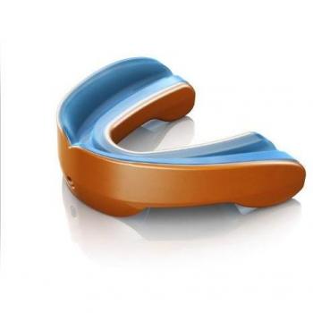 Shock Doctor Men's Gel Nano Mouthguard, Pearl/Orange, Adult