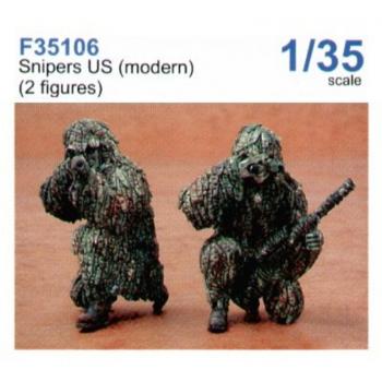 2 x US Moderne Sniper Figuren