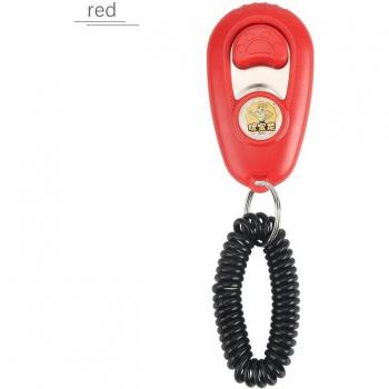 Pet Training Clicker with Wrist Strap and Keychain Sound for Dogs and Cats