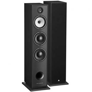 Triangle Borea BR08 Floorstanding Speaker - Black Ash, 3-Way Design, 150W