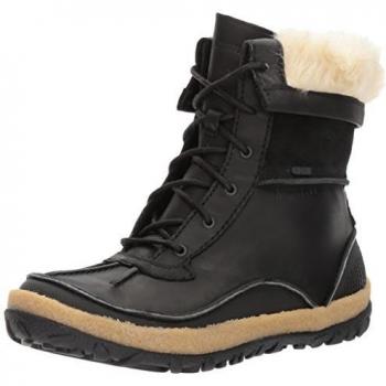 Merrell Tremblant Mid Polar Waterproof, Stivali da Escursionismo Alti Donna, Nero