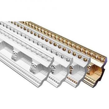 Profil Coincé Eps Formfest Marbet 71x70mm B-23 - Super Gold/Sg, 40 Meter / 20 Bandes