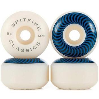 Spitfire Classic 56mm Skateboard Wheels - Blue 4-Pack