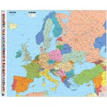 Carte Plastifie Roule Europe