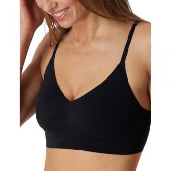 Bustier Invisible Soft Schiesser con Pads Extraíbles, Talla 38, Microfibra, Color Negro