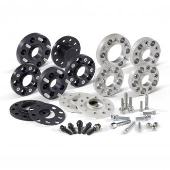 H&R 30mm Wheel Spacers Set - Black - 5x112 Bolt Pattern - Audi A4 Allroad B8