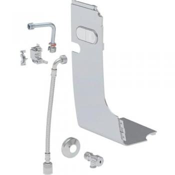 Kit de raccordement d'eau Geberit AquaClean hautement chromé pour WC complet