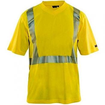 Krähe Arbeits-T-Shirt Blaklader UV Hochsichtbar Gelb Größe L