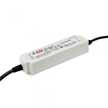 Trasformatore LED Mean Well LPF-40-20, 40W, 20V DC, Corrente costante 2A, IP67, Non dimmerabile