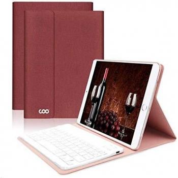 Custodia con Tastiera Italiano per iPad 2018/iPad 2017/iPad pro 9.7/iPad Air 2/1, Custodia iPad 9.7 con Tastiera Italiano Bluetooth Removibile con Angoli di Visualizzazione Multipli