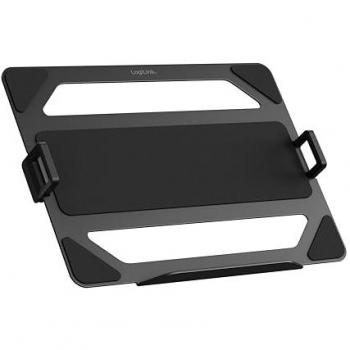 LogiLink VESA Notebookhalterung für Monitorarme, schwarz, 11,6–17,3, max. 9 kg