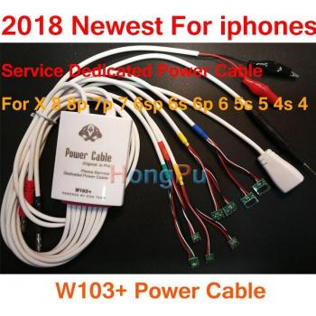 All-in-One iPhone Charging and Current Test Cable for Models X, 8, 8 Plus, 7 Plus, 7, 6 Plus, 6, 5S, 5, 4S, and 4