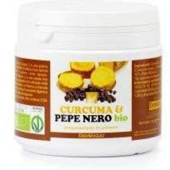 Erbavoglio - Curcuma e Pepe Nero BIO - Polvere 150 gr