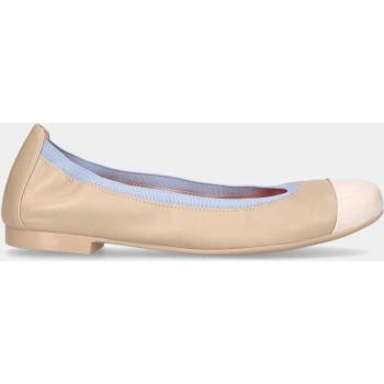 Bailarinas Pretty Ballerinas modelo Shirley de mujer en napa color nude