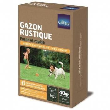 Gazon rustique Caillard 1kg - Mélange de graines pour pelouse résistante
