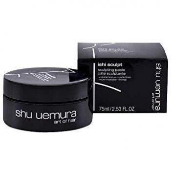 Pomada Modeladora Ishi Sculpt Shu Uemura 75ml - Cera Texturizante Semi-Matte para Todos os Tipos de Cabelo