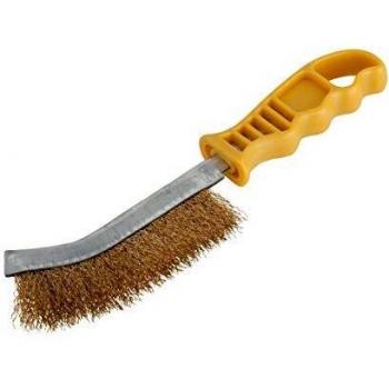 Wolfcraft 2716000 Brosse ergonomique fils laiton