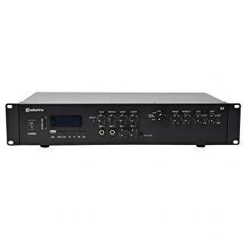 Adastra A2 2-Channel Stereo PA Amplifier with FM Radio, USB, SD & Bluetooth - 200W RMS