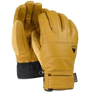 Gants Burton Gondy en Cuir GORE-TEX Jaune Blé - Taille L
