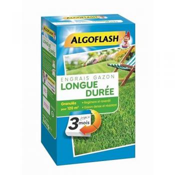 Engrais Gazon Longue Durée 3 Mois - 3,6kg ALGOFLASH