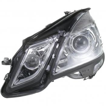 HELLA 1ZT 011 705-111 Halogène Projecteur principal, gauche, pour véhicules avec feux/phares de virages, avec lampe à décharge, avec ampoules, avec commande pour correcteur de site projecteur